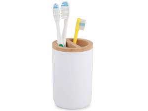 «Подставка для зубных щеток "Бамбук" (белый)» - фото 2