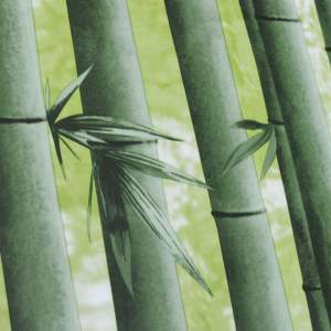 «Пленка самоклеющаяся 45см*8м Бамбук зелёный» - фото 1