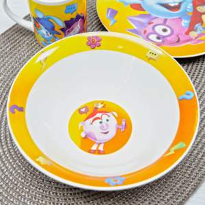 «Набор детской посуды 3 предмета "Смешарики" SMS3-4» - фото 3