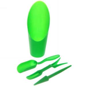 Купить Набор садовых инструментов "Алоэ" для пересадки саженцев, суккулентов 4 предмета, цвет зеленый