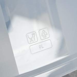 «Ящик для хранения 9л с защелками и ручкой "Keeplex Vision", прозрачный кристалл» - фото 3